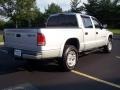 2001 Bright Silver Metallic Dodge Dakota Sport Quad Cab 4x4  photo #12