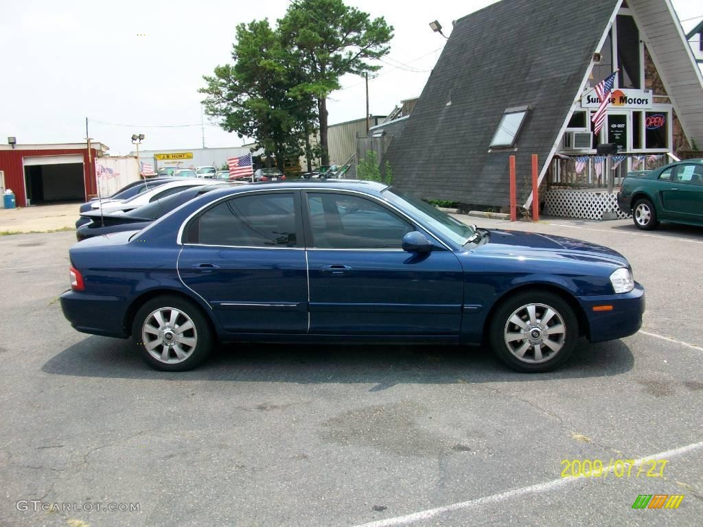 2005 Optima LX V6 - Imperial Blue / Gray photo #1