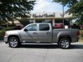 2008 Steel Gray Metallic GMC Sierra 1500 SLE Crew Cab 4x4  photo #1