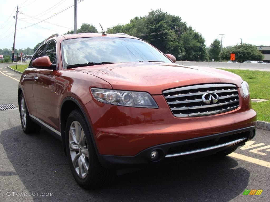 2006 FX 45 AWD - Autumn Copper Metallic / Graphite photo #2