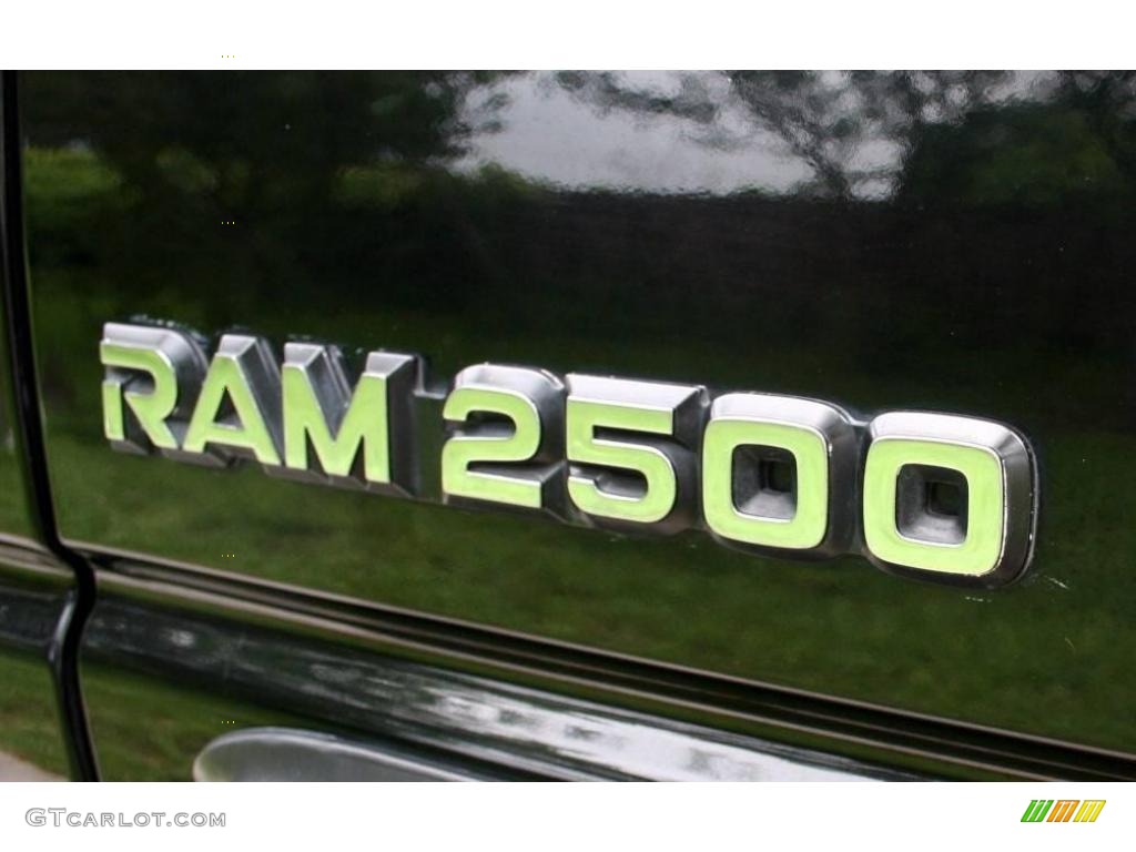 2001 Ram 2500 SLT Quad Cab 4x4 - Black / Mist Gray photo #25