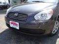 2008 Charcoal Gray Hyundai Accent GLS Sedan  photo #9