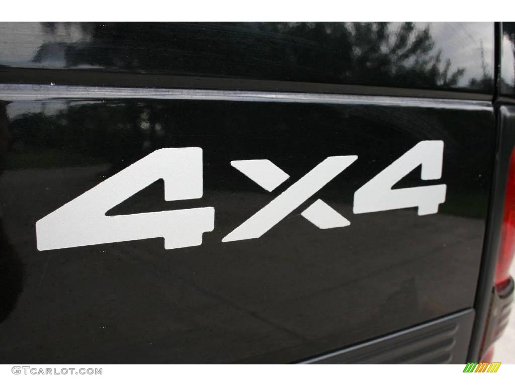 2001 Ram 2500 SLT Quad Cab 4x4 - Black / Mist Gray photo #35