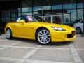 2005 Rio Yellow Pearl Honda S2000 Roadster  photo #8