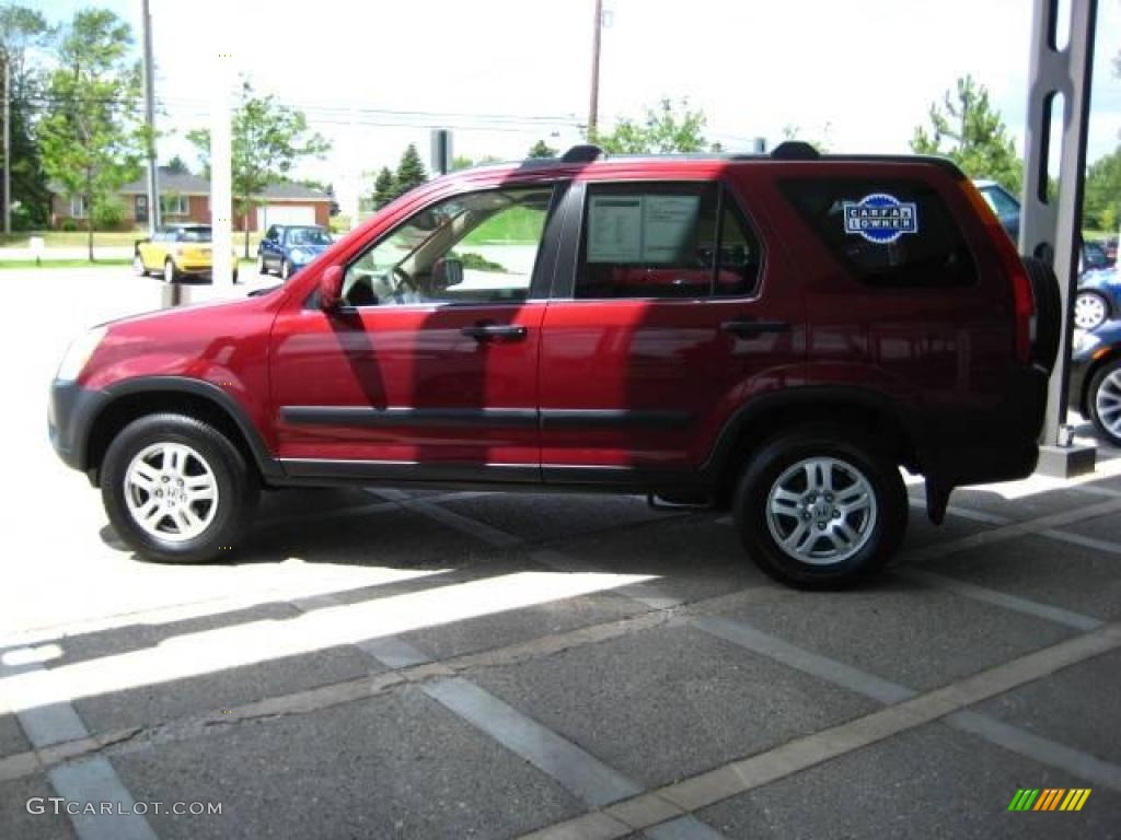 2003 CR-V EX 4WD - Chianti Red Pearl / Saddle photo #5