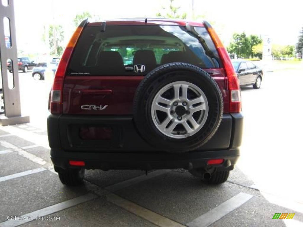 2003 CR-V EX 4WD - Chianti Red Pearl / Saddle photo #7