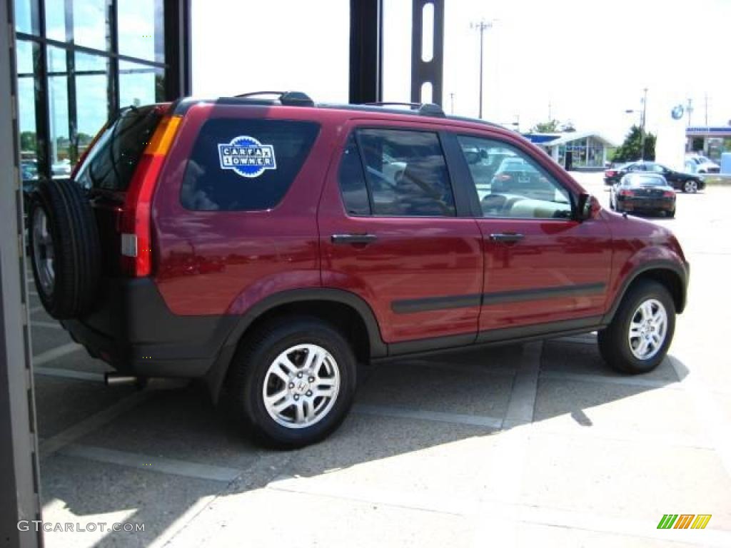 2003 CR-V EX 4WD - Chianti Red Pearl / Saddle photo #8
