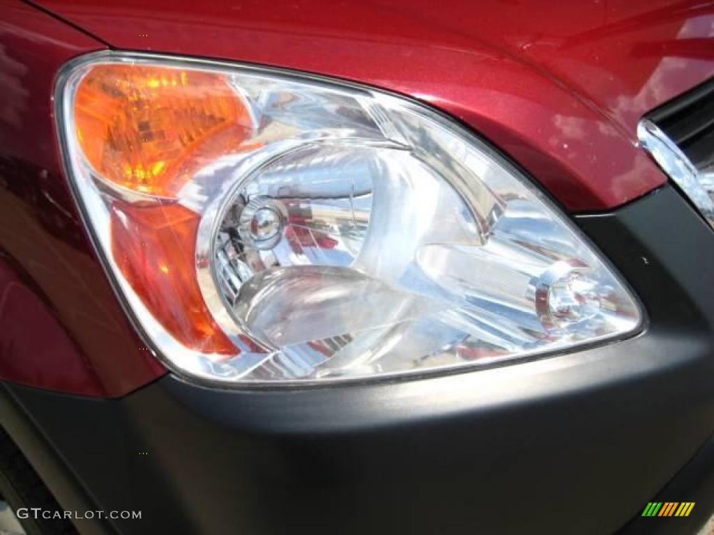2003 CR-V EX 4WD - Chianti Red Pearl / Saddle photo #11