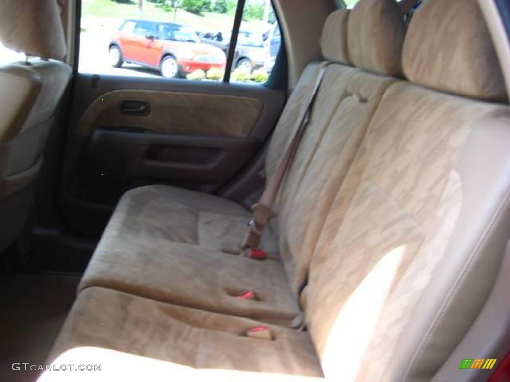 2003 CR-V EX 4WD - Chianti Red Pearl / Saddle photo #16