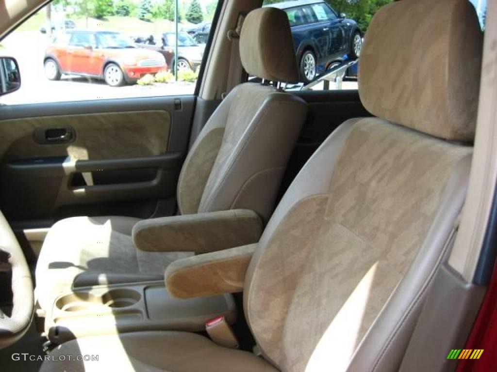 2003 CR-V EX 4WD - Chianti Red Pearl / Saddle photo #42