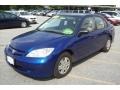 2005 Fiji Blue Pearl Honda Civic Value Package Sedan  photo #23