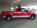 2007 Bright Red Ford F150 XLT SuperCab 4x4  photo #6