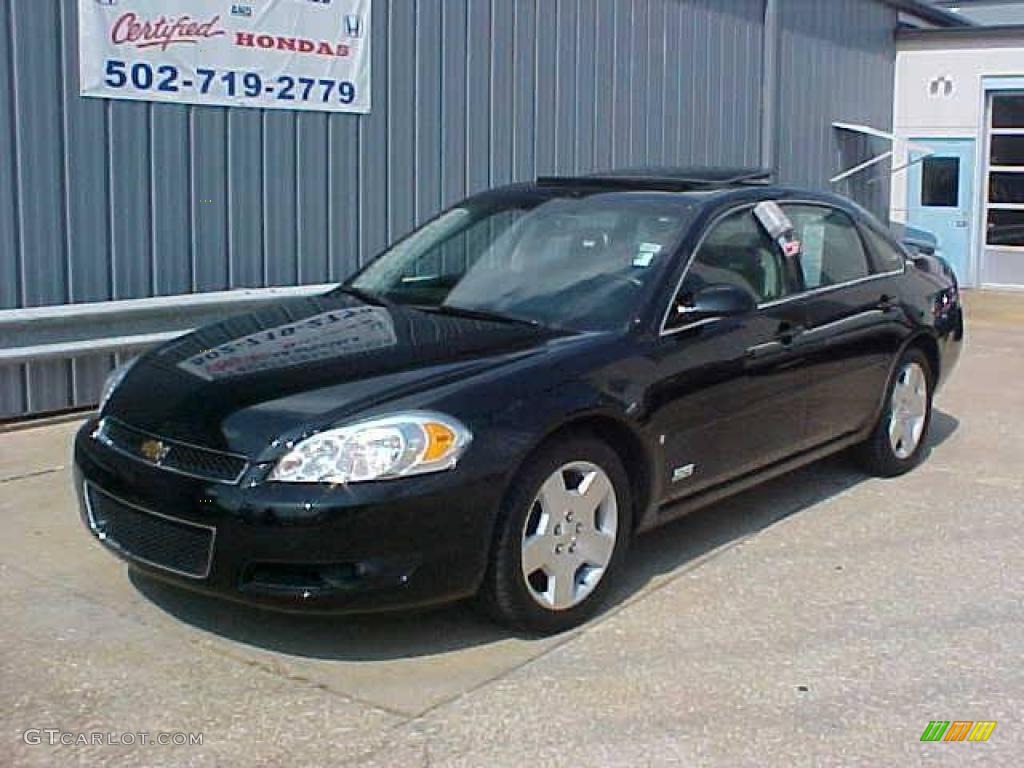 2008 Impala SS - Black / Ebony Black photo #2