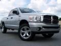 2007 Bright Silver Metallic Dodge Ram 1500 SLT Quad Cab 4x4  photo #1