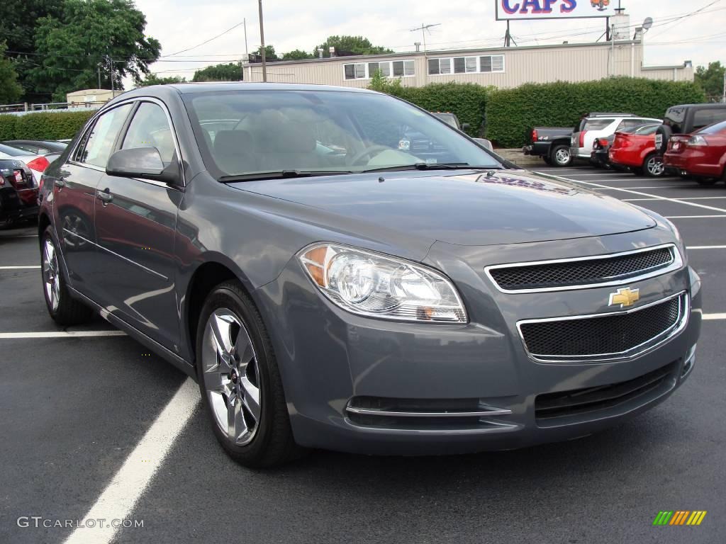 2009 Malibu LT Sedan - Dark Gray Metallic / Titanium photo #3