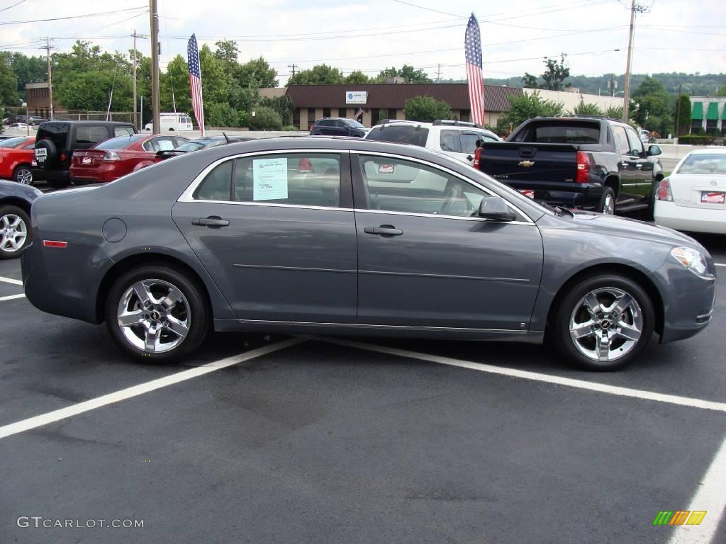 2009 Malibu LT Sedan - Dark Gray Metallic / Titanium photo #4