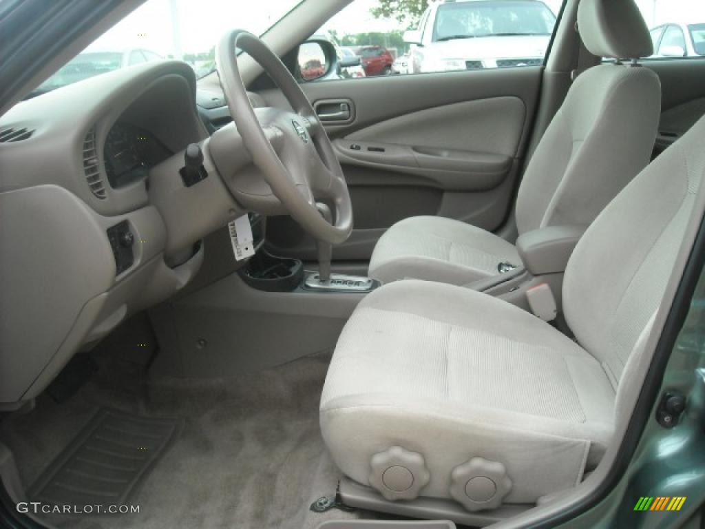 2005 Sentra 1.8 S - Jaded Green / Taupe photo #9