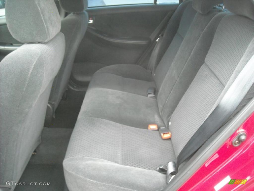 2006 Corolla S - Impulse Red Pearl / Dark Charcoal photo #8