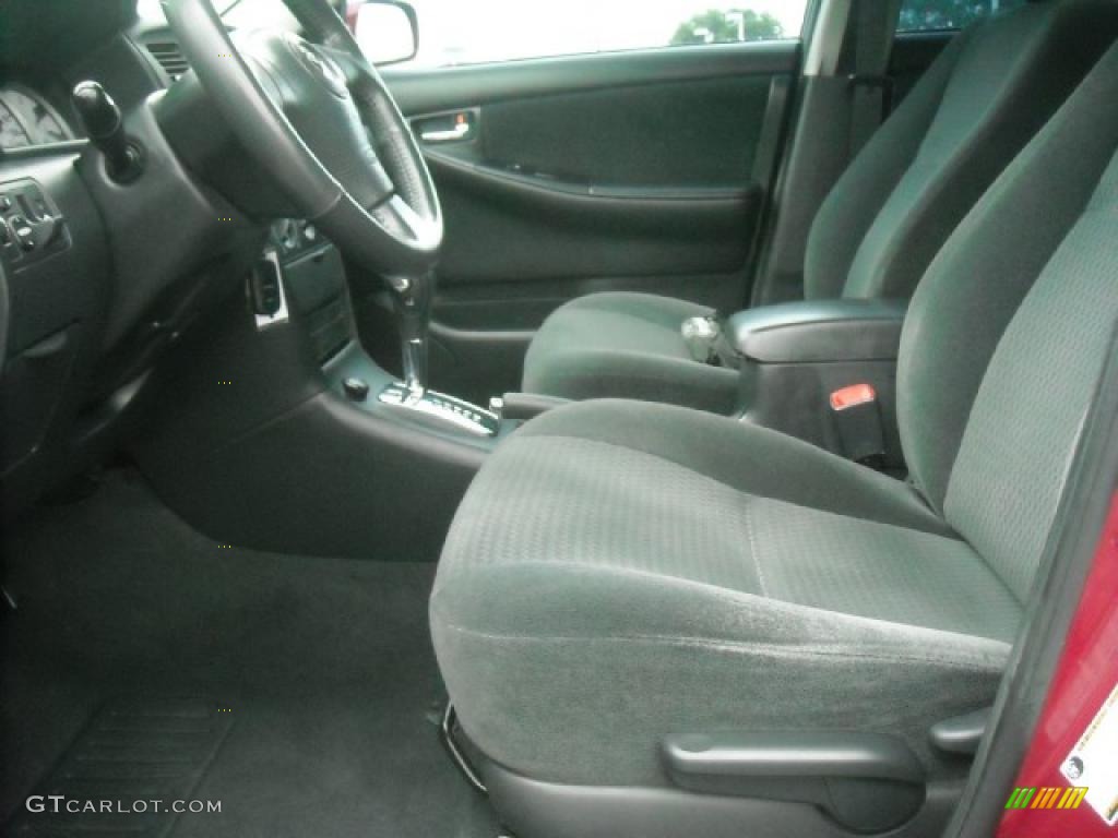 2006 Corolla S - Impulse Red Pearl / Dark Charcoal photo #9