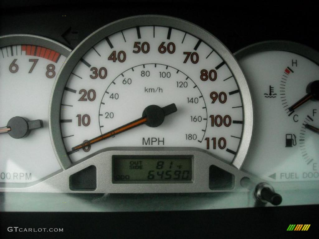 2006 Corolla S - Impulse Red Pearl / Dark Charcoal photo #11