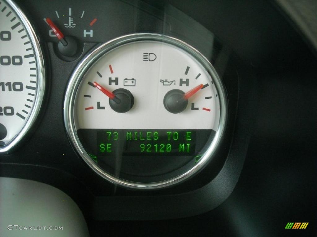 2004 F150 Lariat SuperCrew 4x4 - Oxford White / Tan photo #12