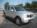 2007 Radiant Silver Nissan Frontier LE Crew Cab  photo #3