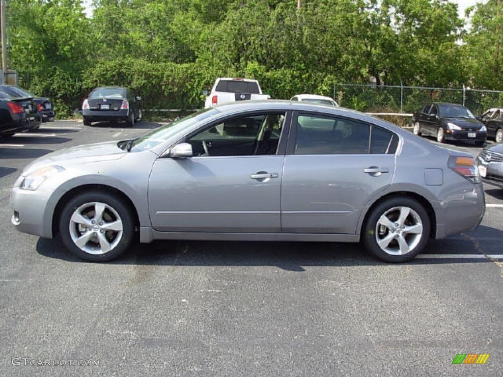 2008 Altima 3.5 SE - Precision Gray Metallic / Charcoal photo #1