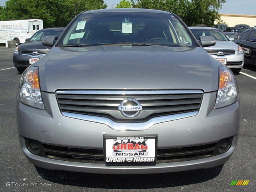 2008 Altima 3.5 SE - Precision Gray Metallic / Charcoal photo #2