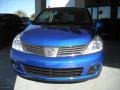 2009 Blue Metallic Nissan Versa 1.8 S Hatchback  photo #2