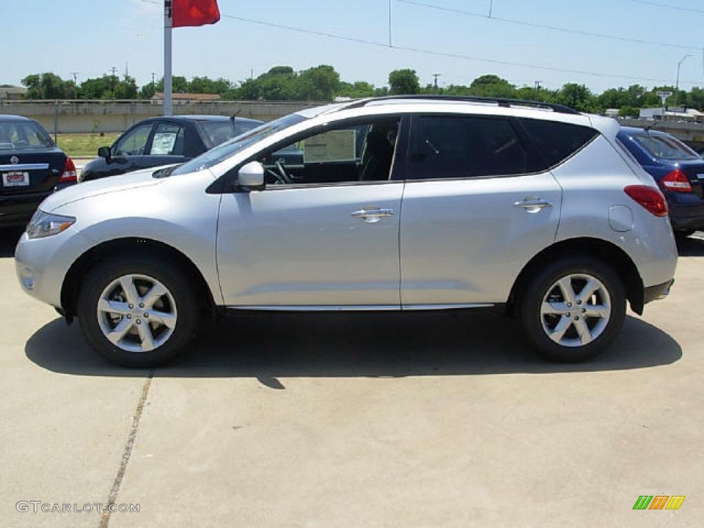 2009 Murano S - Brilliant Silver Metallic / Black photo #1