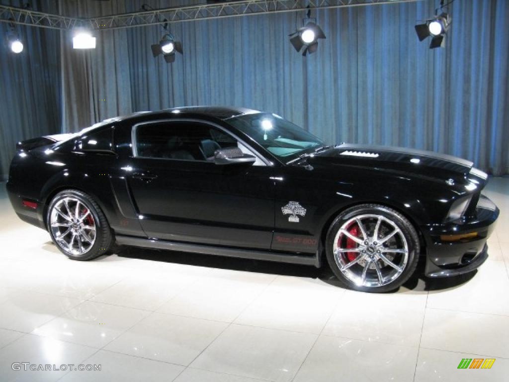Black 2007 Ford Mustang Shelby GT500 Super Snake Coupe Exterior Photo #15132335