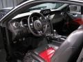 Black/Red 2007 Ford Mustang Shelby GT500 Super Snake Coupe Dashboard