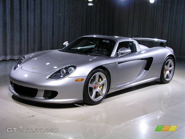 GT Silver Metallic 2005 Porsche Carrera GT Standard Carrera GT Model Exterior Photo #151330