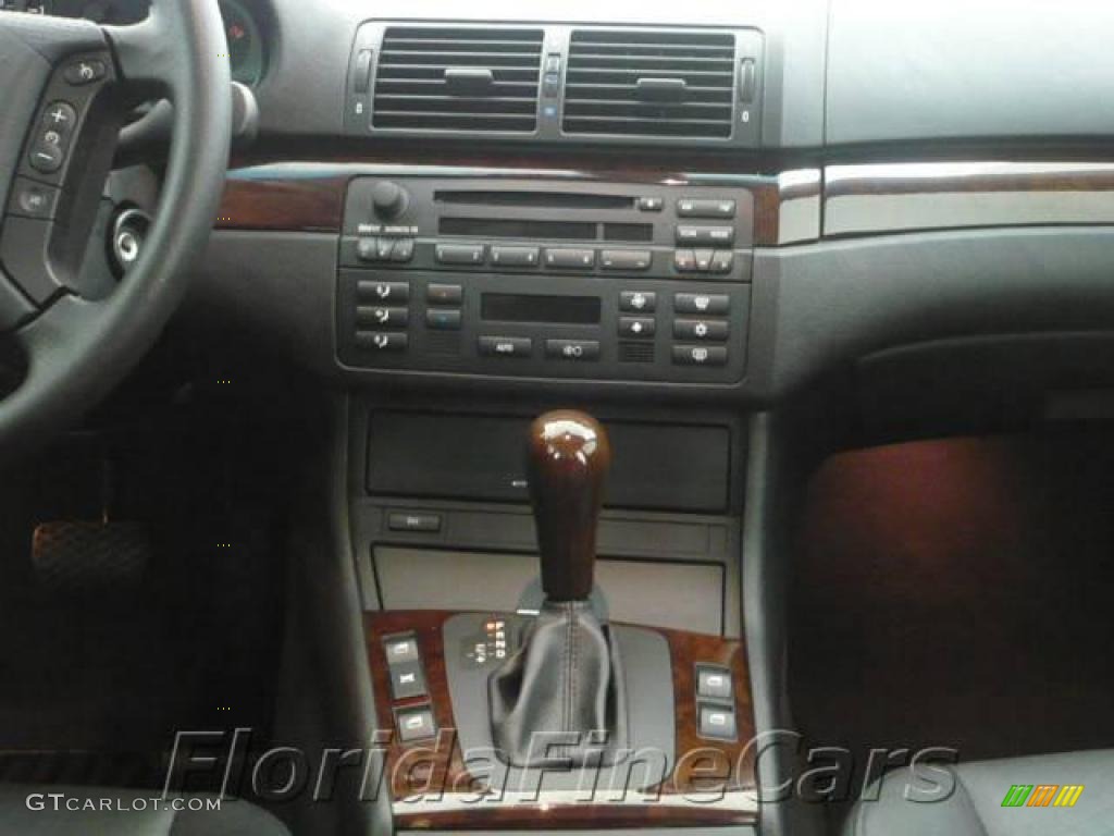 2003 3 Series 325i Sedan - Steel Grey Metallic / Black photo #18
