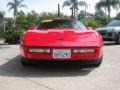 1988 Flame Red Chevrolet Corvette Coupe  photo #2