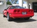 1988 Flame Red Chevrolet Corvette Coupe  photo #5