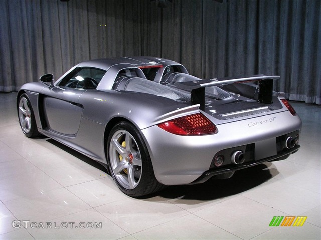 GT Silver Metallic 2005 Porsche Carrera GT Standard Carrera GT Model Exterior Photo #151337