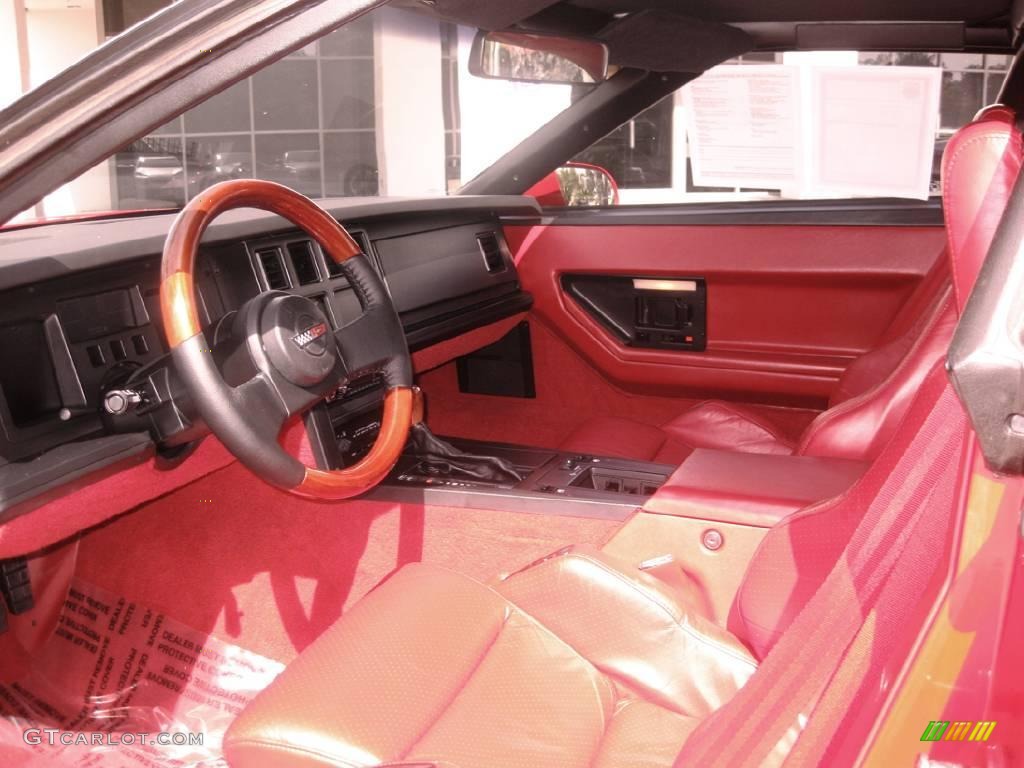 1988 Corvette Coupe - Flame Red / Red photo #20