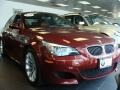 2008 Indianapolis Red Metallic BMW M5 Sedan  photo #4