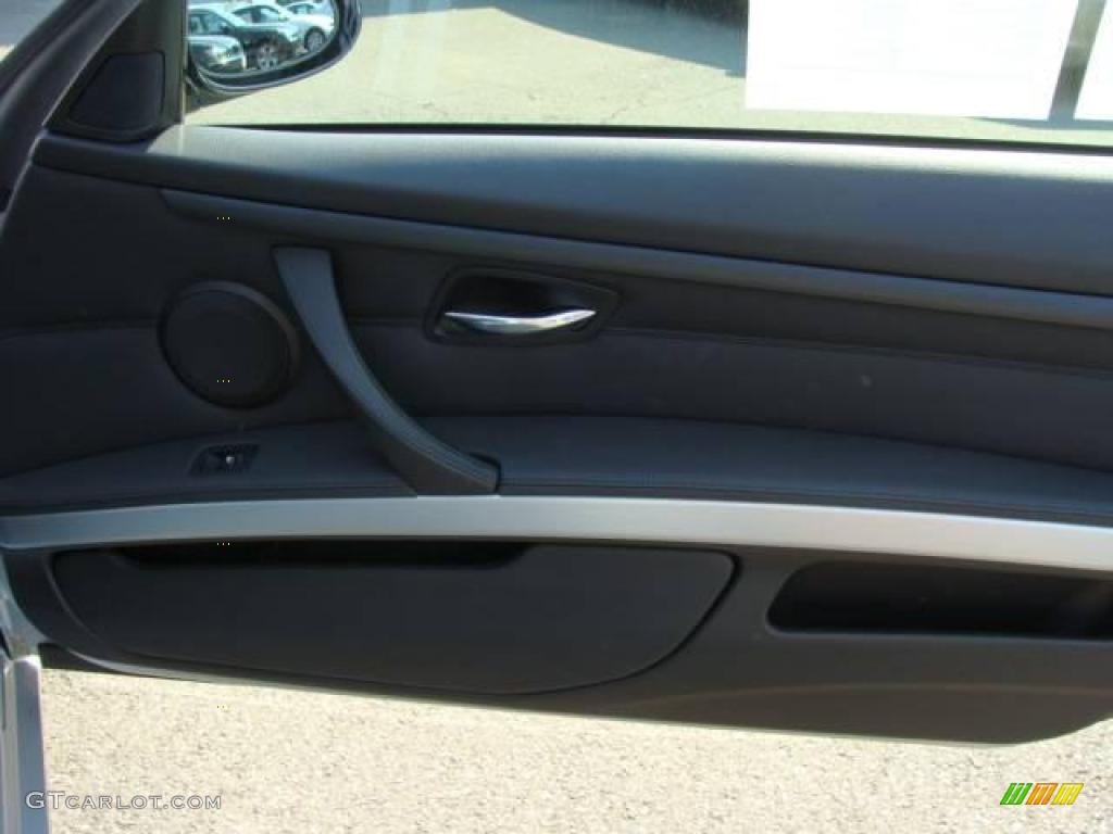 2009 3 Series 328i Coupe - Titanium Silver Metallic / Black photo #19