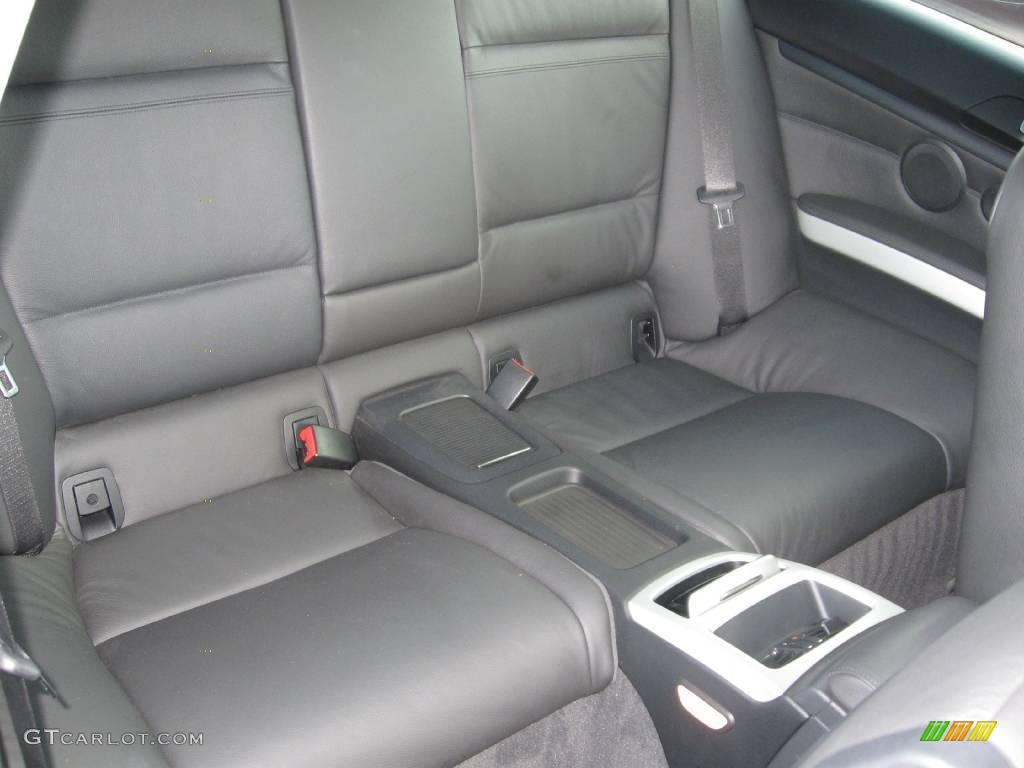 2007 3 Series 335i Coupe - Space Gray Metallic / Black photo #18