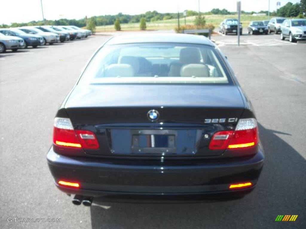 2006 3 Series 325i Coupe - Orient Blue Metallic / Sand photo #4