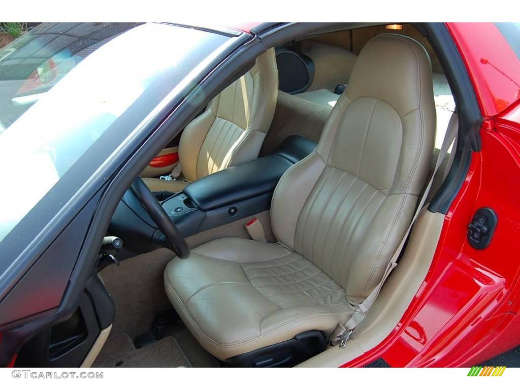 2000 Corvette Coupe - Torch Red / Light Oak photo #5