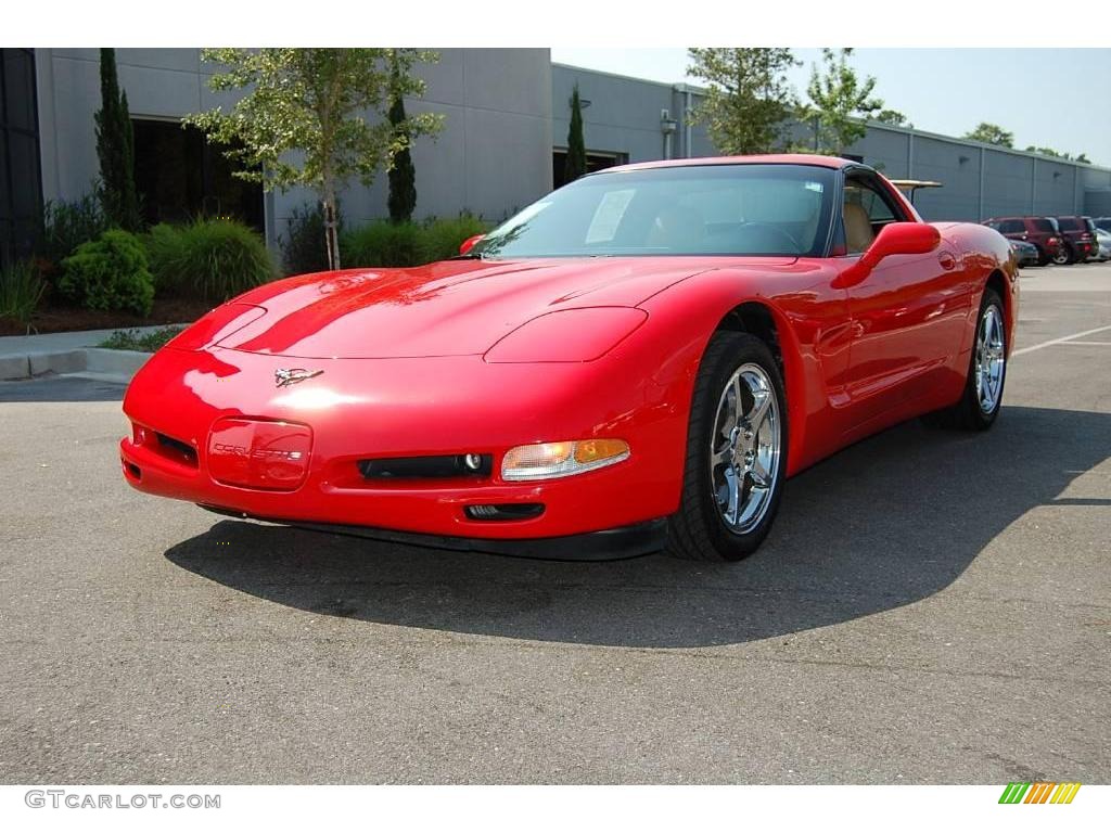 2000 Corvette Coupe - Torch Red / Light Oak photo #10