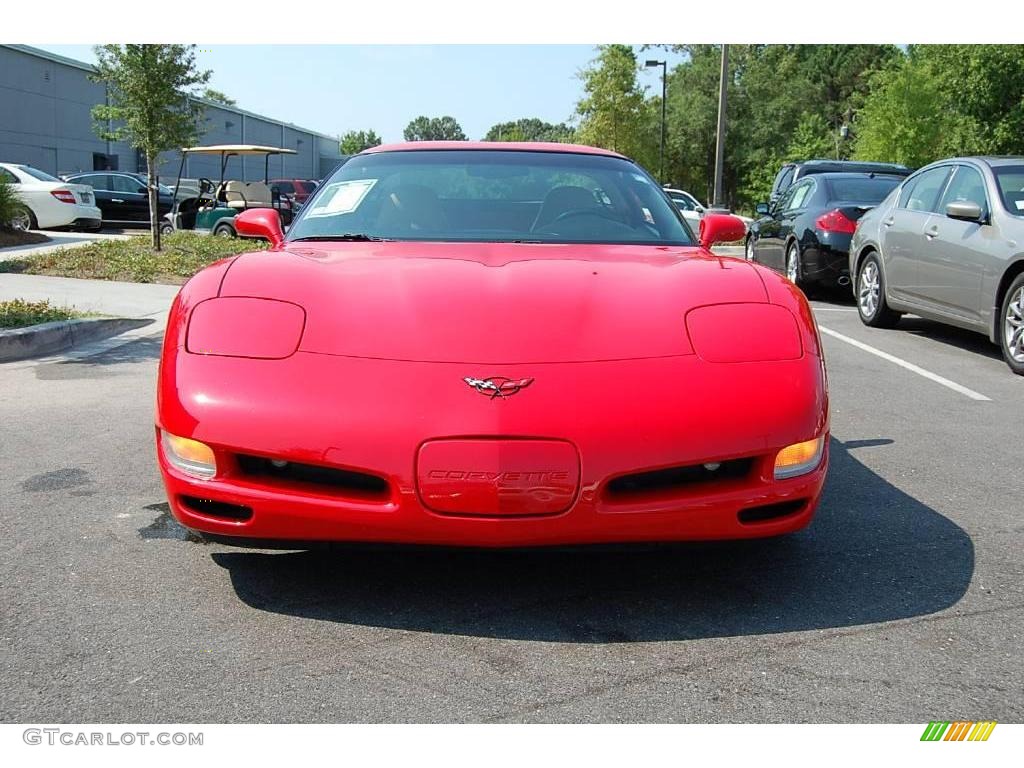 2000 Corvette Coupe - Torch Red / Light Oak photo #11