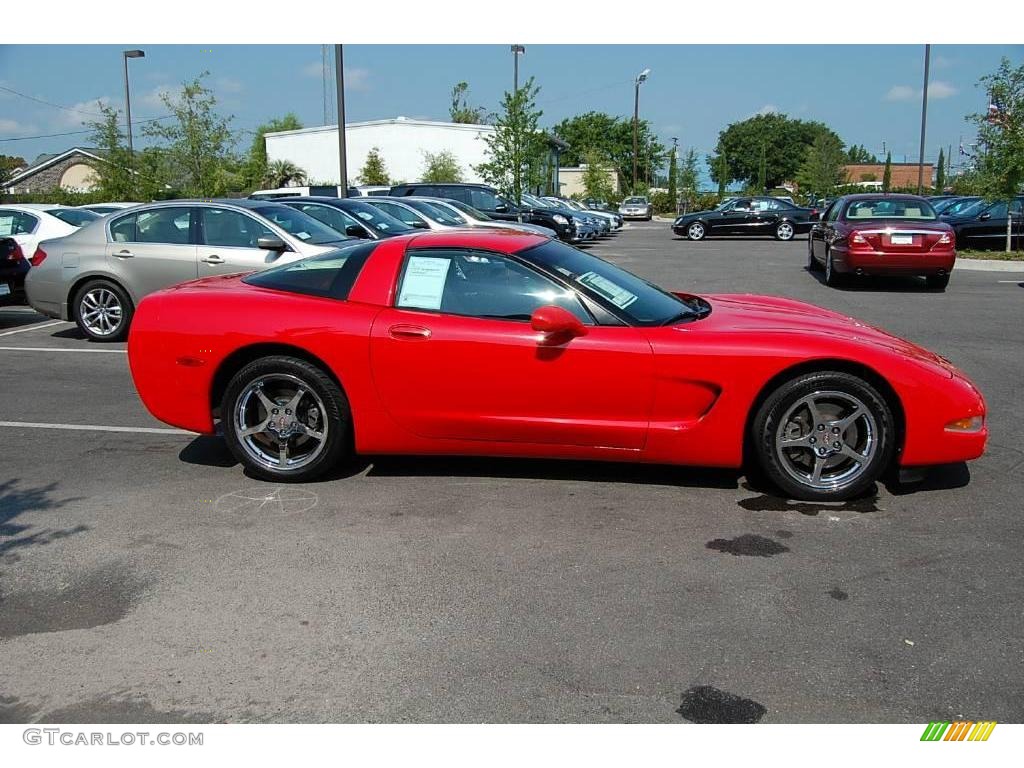 2000 Corvette Coupe - Torch Red / Light Oak photo #12