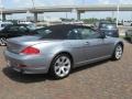 2007 Silver Grey Metallic BMW 6 Series 650i Convertible  photo #12