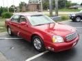 2002 Crimson Pearl Cadillac DeVille Sedan  photo #3