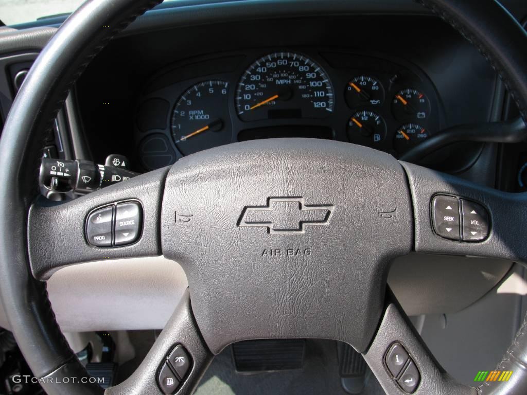 2005 Avalanche Z71 4x4 - Black / Gray/Dark Charcoal photo #28