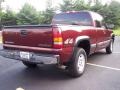 2000 Dark Carmine Red Metallic Chevrolet Silverado 1500 LS Extended Cab 4x4  photo #13